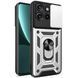 PC + TPU чохол Camshield Armor для Motorola Edge 50 Neo / сріблястий 097647 фото 1