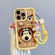 Чехол силиконовый Cartooncase на iPhone 15 Pro Max / Puppy brown 098338 фото 1