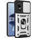 PC + TPU чохол Camshield armor на OPPO Reno 10 Pro (5G) / сріблястий 092102 фото 2