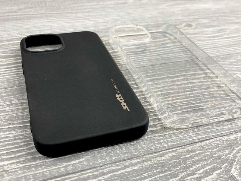 TPU чехол Smitt накладка на бампер для iPhone 13 mini (айфон 13 міні) (2 кольори) 084258 фото
