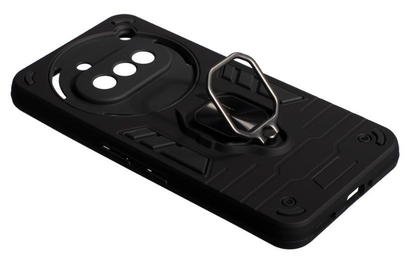 PC + TPU чехол New Transformer для Nothing Phone (3a) / черный 202649 фото