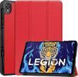 Кожаный чехол книжка Crazy Horse для Lenovo Legion Y700 (8.8") 2022 / красный