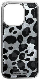 TPU чехол Leopard Case для iPhone 16 Pro Max / black 202102 фото