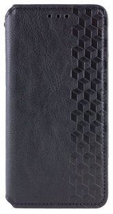 Шкіряний чохол книжка Cubic для Samsung Galaxy A16 (5G) / чорний 201195 фото