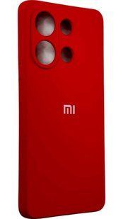 Чехол Soft touch для Xiaomi Redmi Note 13 (4G) / красный 095241 фото