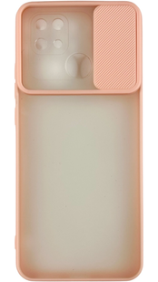 Чохол для TOTU Slide Camera для Xiaomi Poco C40 (на поко цей40) рожевий 086073 фото