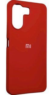 Чехол силиконовый Soft touch для Xiaomi Redmi 13C / красный 094644 фото