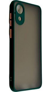TPU чохол накладка Matte Color Case для Samsung Galaxy A03 Core темно-зелений 092603 фото