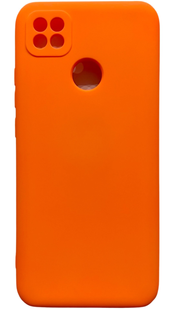 Чехол силиконовый Perfect для Xiaomi Redmi 10A (на сяоми 10а) оранжевый 085974 фото
