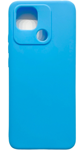Чехол силиконовый Candy для Xiaomi Redmi 10C (на сяоми 10ц) голубой 086123 фото