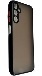 TPU чехол накладка Matte Color Case для Samsung Galaxy M54 черный 092303 фото