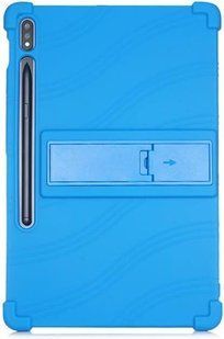 Чехол противоударный Friendly на Samsung Tab S9 FE (10.9") синий 094776 фото