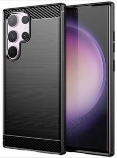 TPU чехол накладка Urban для Samsung Galaxy S24 Ultra / черный 202872 фото