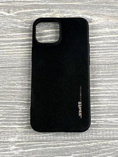 TPU чехол Smitt накладка на бампер для iPhone 13 mini (айфон 13 міні) (2 кольори) чорний 084258 фото