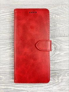 Кожаний чохол книжка Retro на ZTE Blade V30 (на зте блейд в30) червоний 084510 фото