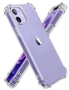 Чехол WXD силиконовый противоударный для Apple iPhone 11 (открытая камера) / прозрачный 089996 фото