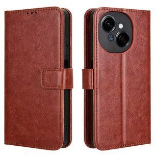Чехол книжка Book case для Tecno POP 9 (4G) / коричневый 201749 фото