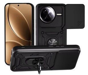 PC + TPU чехол Camshield Armor для Poco F7 Ultra / черный 099775 фото