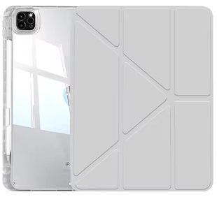Чохол книжка Transparent Origami на Apple iPad 10.9" 2022 (10th gen) / сірий 098761 фото