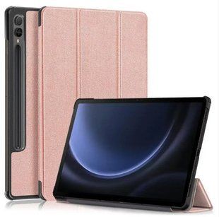 Чохол книжка Crazy Horse для Samsung Galaxy Tab S9 Plus (12.4") / рожевий 200205 фото