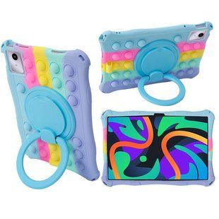 Чехол Pop it case на планшет Lenovo Tab M11 (11") / colorful light blue 098344 фото