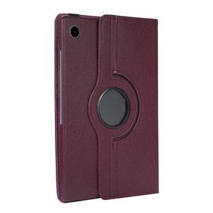 Кожаный чехол книжка 360 для Samsung Galaxy Tab А7 10.4 T500 T505 / баклажановый 100818 фото