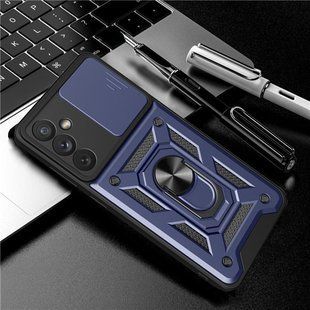 PC + TPU чохол Armor Camshield для Samsung Galaxy A05s / синій 094053 фото