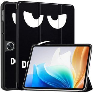 Шкіряний чохол книжка Crazy Horse для OPPO Pad Neo (11.4")/dont touch 100146 фото
