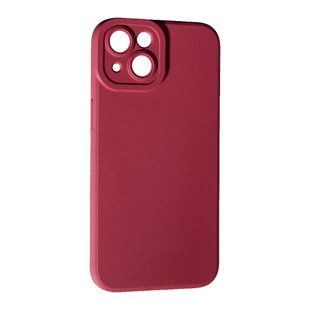 TPU чохол Smitt накладка бампер для iPhone 15 бордовий 093712 фото