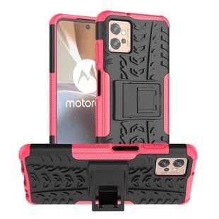 PC + TPU чехол Armor на Motorola G32 розовый 089494 фото