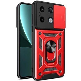PC + TPU чехол Camshield armor на Xiaomi Redmi Note 13 Pro (5G) / красный 095760 фото