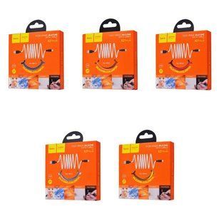 USB-кабель Hoco X21 Plus Silicone Micro USB Cable (2m) (5 кольорів) 80609 фото