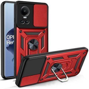 PC + TPU чохол Camshield armor на OPPO Reno 10 Pro (5G) / червоний 092103 фото