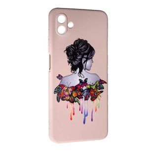 Чехол накладка Art для Samsung Galaxy A04 (самсунг а04) Butterfly 087372 фото