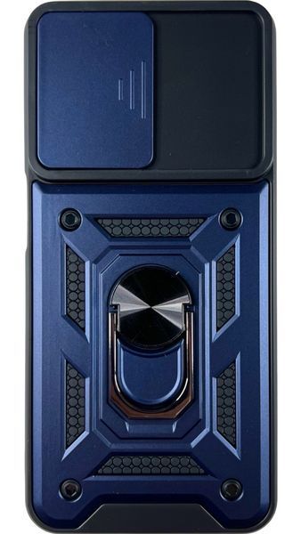 PC + TPU чохол Camshield armor для Samsung Galaxy M23 5G (на самсунг м23) синій 086725 фото