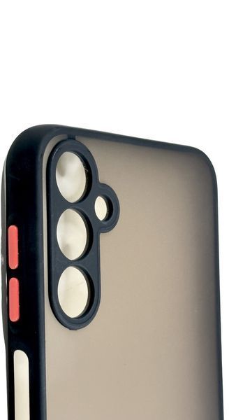 TPU чохол накладка Matte Color Case для Samsung Galaxy M54 чорний 092303 фото