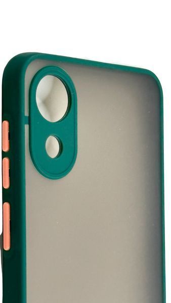 TPU чохол накладка Matte Color Case для Samsung Galaxy A03 Core темно-зелений 092603 фото