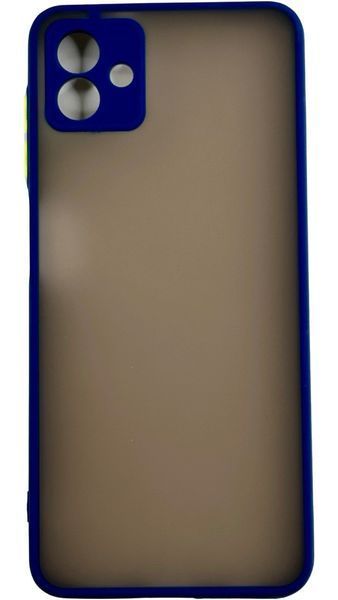 TPU чехол накладка Matte Color Case для Samsung Galaxy A04 синий 092503 фото