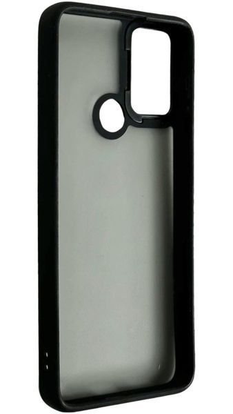 TPU чехол Matte Color для Motorola E40 черный 86029 фото