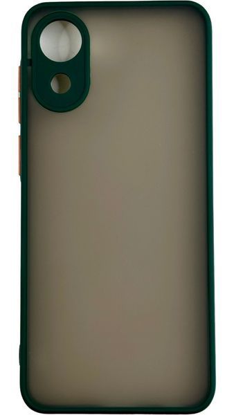 TPU чохол накладка Matte Color Case для Samsung Galaxy A03 Core темно-зелений 092603 фото