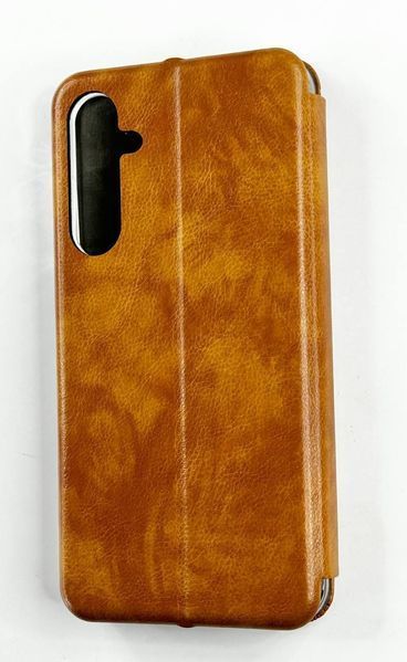 Чохол книжка Perforation book для Samsung Galaxy A55 світло-коричневий 095789 фото