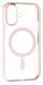 Чохол TPU+PC Color з підтримкою Magsafe для Apple iPhone 16 / pink 200822 фото 1