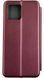 Чехол книжка Elegant book для Motorola G72 / бордовый 091853 фото 2