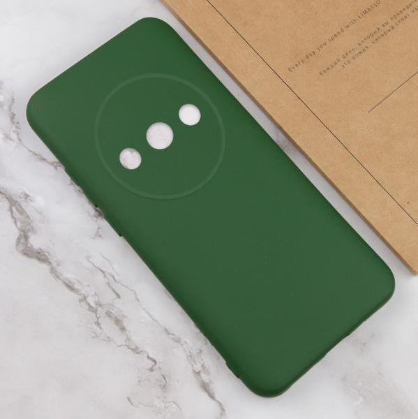 Чехол Lakshmi Case на Xiaomi Redmi A3 темно-зеленый 096122 фото
