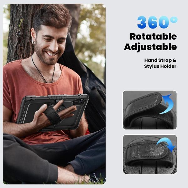 Чехол Armor Cover Tablet на планшет Xiaomi Redmi Pad 2 (11") / черный 100446 фото