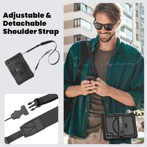 Чехол Armor Cover Tablet на планшет Xiaomi Redmi Pad 2 (11") / черный 100446 фото