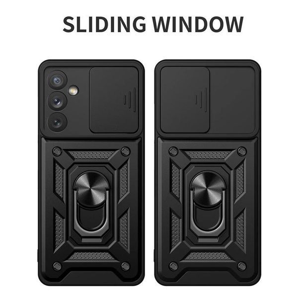 PC + TPU чехол Armor Camshield для Samsung Galaxy A05s / синий 094053 фото