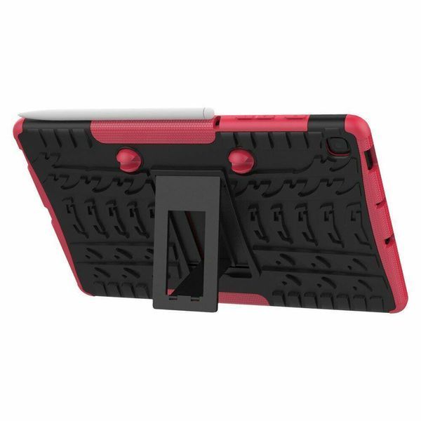 PC + TPU чохол Armor на Samsung Tab S6 Lite 10.4" рожевий 093355 фото
