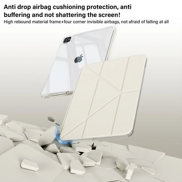 Чехол книжка Transparent Origami на Apple iPad Pro 11 2022 (11") / ментоловый 10117 фото