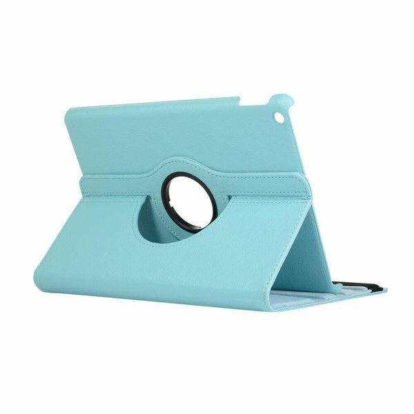 Шкіряний чохол книжка 360 на Apple iPad 10.2 (2021 / 2020 / 2019) / блакитний 093823 фото